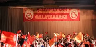 Galatasaray, 25. Şampiyonluk Gecesi'ni Konya'da Kutladı