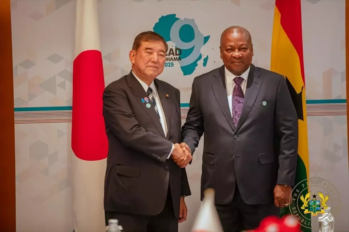 Gana ve Japonya Arasında Kakao İşleme ve Altyapı İşbirliği Mutabakatı