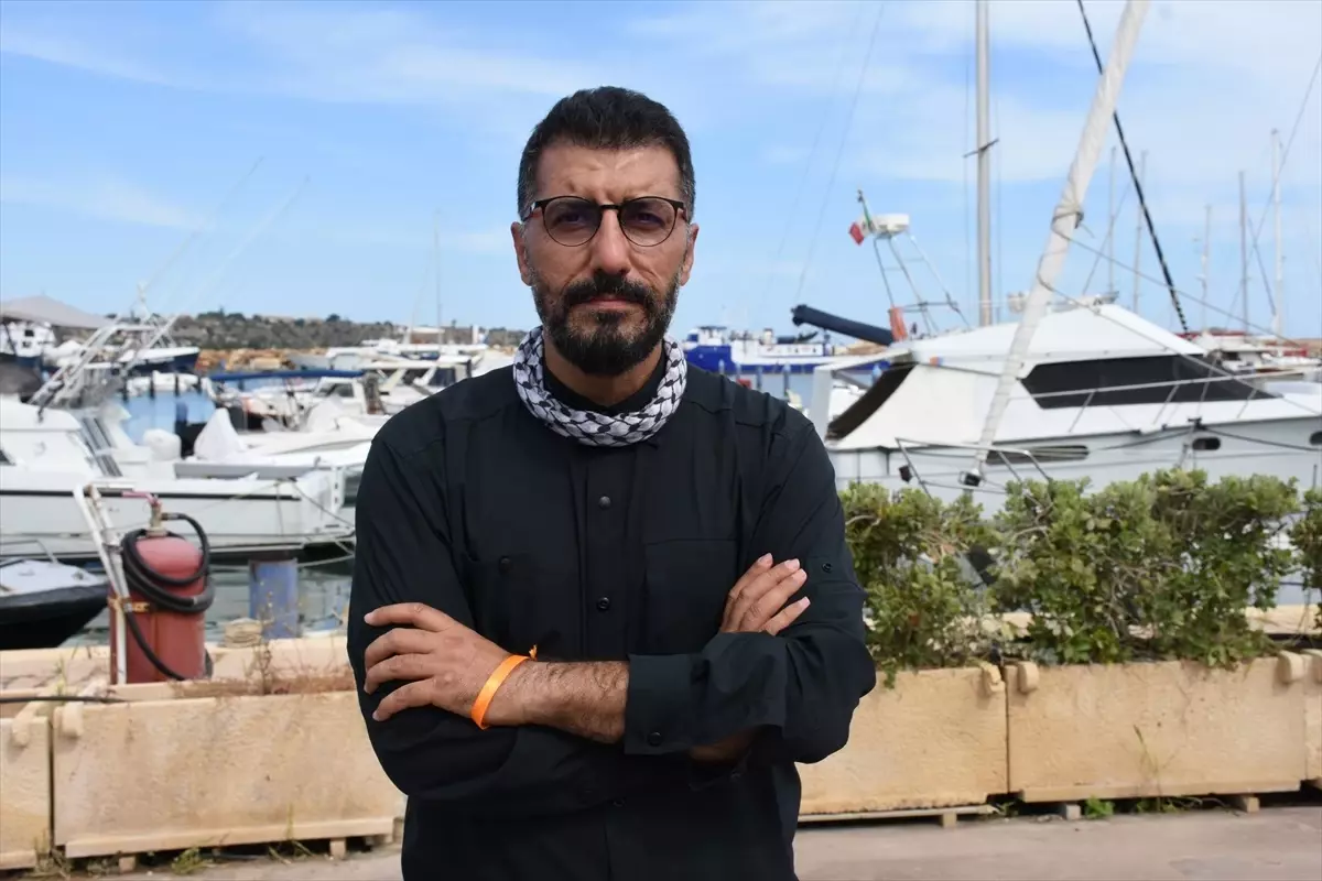 Gazeteci Ersin Çelik, Küresel Sumud Filosu'nda Türk heyetinin güçlü varlık gösterdiğini söyledi Açıklaması