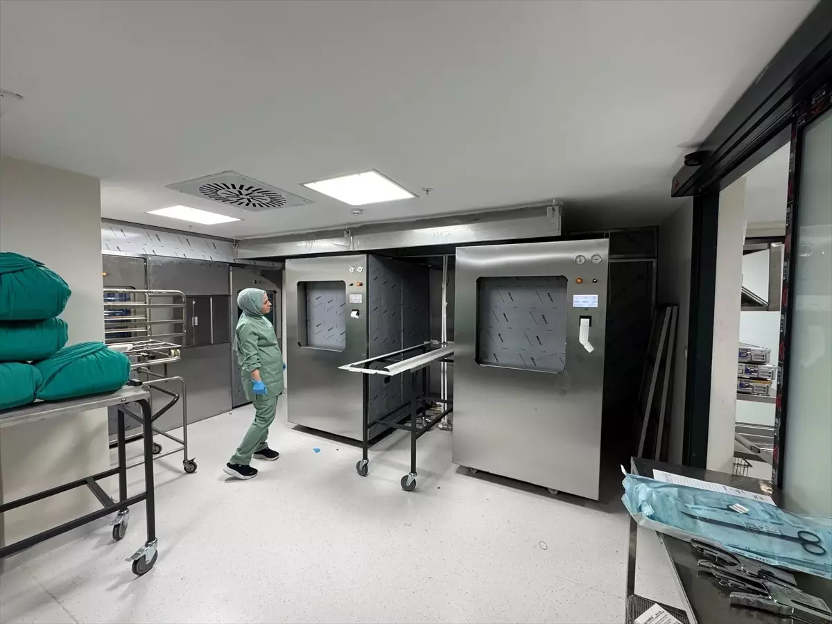 Diyarbakır Hastanesinde Sterilizasyon Birimi Yenilendi