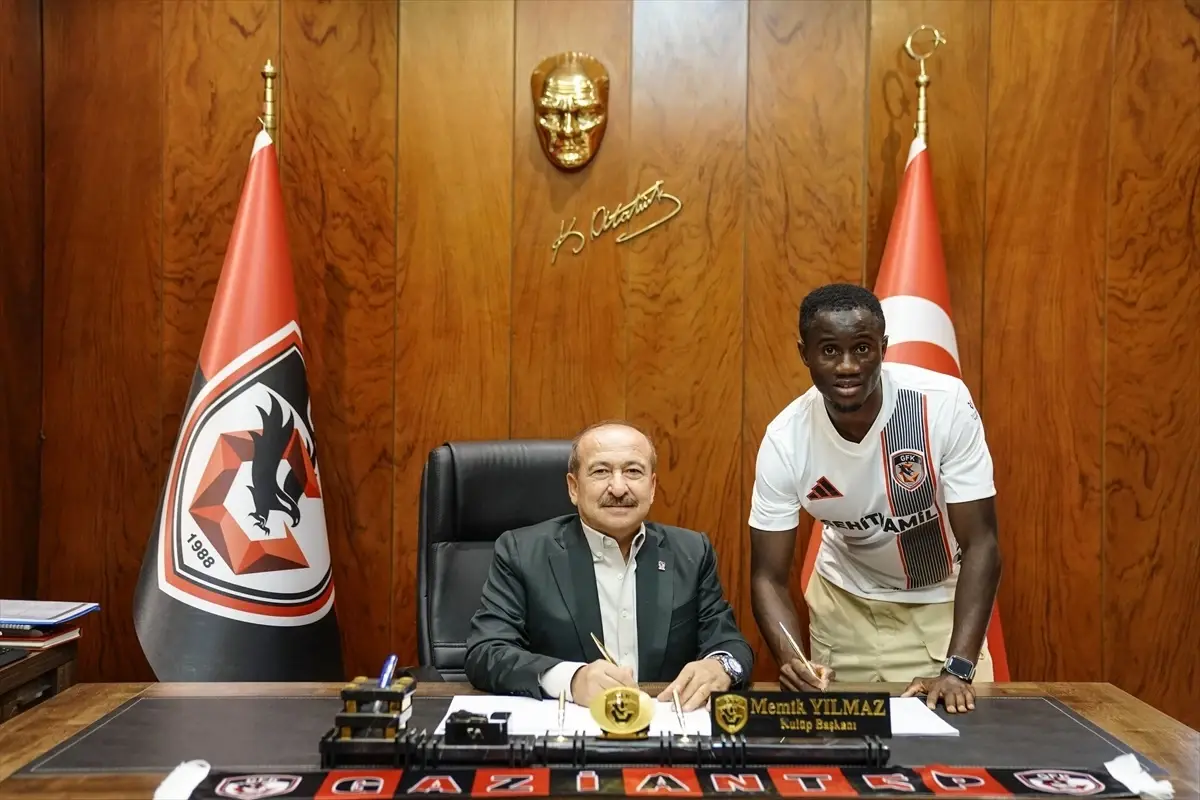 Gaziantep FK, Drissa Camara ile 3 Yıllık Sözleşme İmzaladı