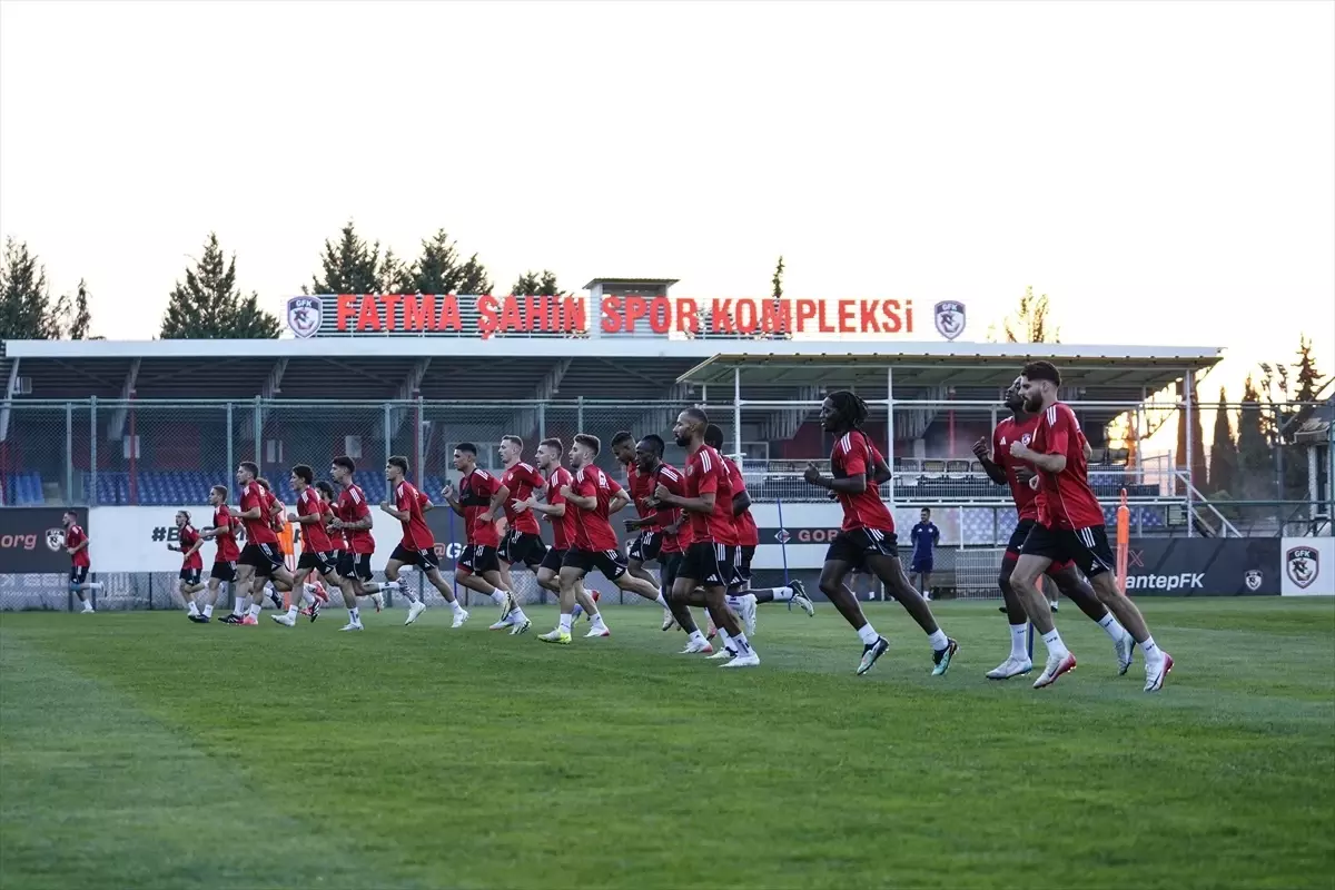 Gaziantep FK Kasımpaşa Maçı Hazırlıklarına Başladı