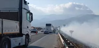 TAG Otoyolu’nda Yangın Korku Yarattı