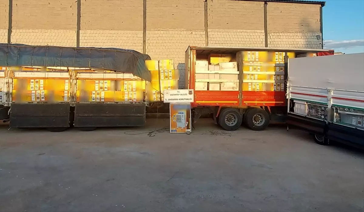 Gaziantep'te Kaçakçılık Operasyonu: 254 Klima Ele Geçirildi