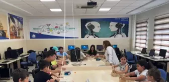 Gaziantep'te Çocuklara Robotik Kodlama Eğitimi