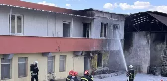 Gaziantep'te geri dönüşüm tesisinde çıkan yangın söndürüldü