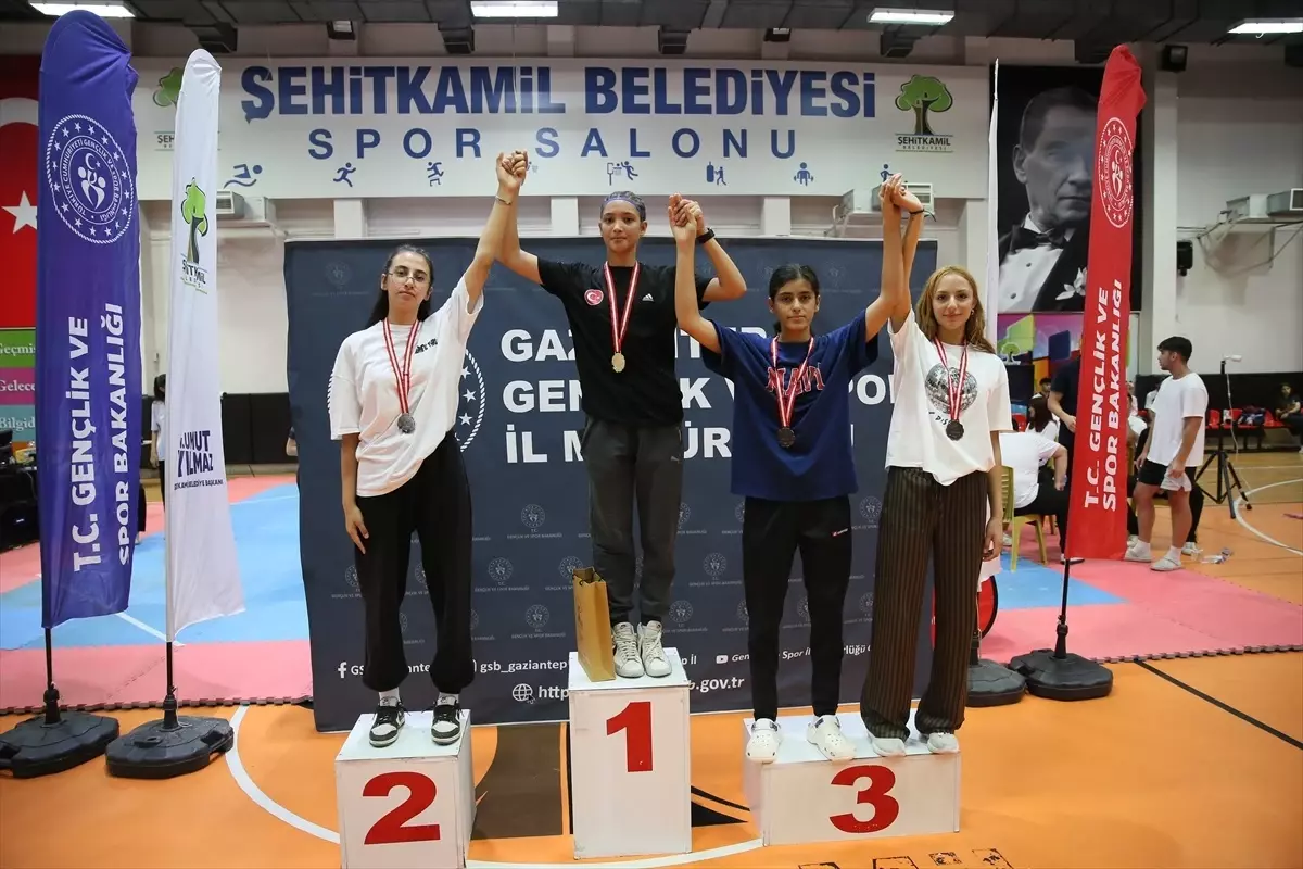 Gaziantep'te İller Arası Ümitler Tekvando Şampiyonası Sona Erdi
