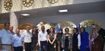 Gaziantep'te Kursiyerlerin El İşi Ürünleri Sergilendi