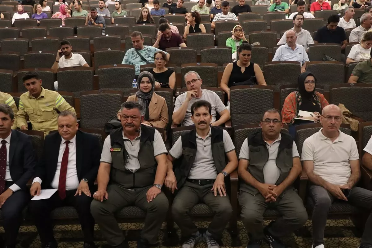 Gaziantep'te öğretmenlere orman yangınlarıyla ile ilgili eğitim verildi