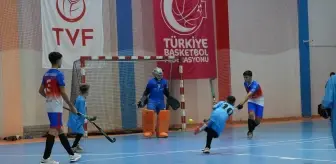 Gaziantep'te 16 Yaş Altı Salon Hokeyi Yerel Ligi Başladı