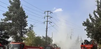Gaziantep'te tekstil fabrikasında çıkan yangın söndürüldü