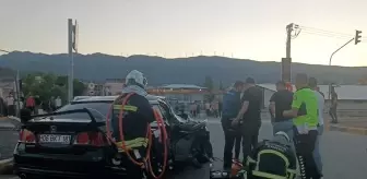 Gaziantep'te Tır-Otomobil Çarpışması: 2 Yaralı