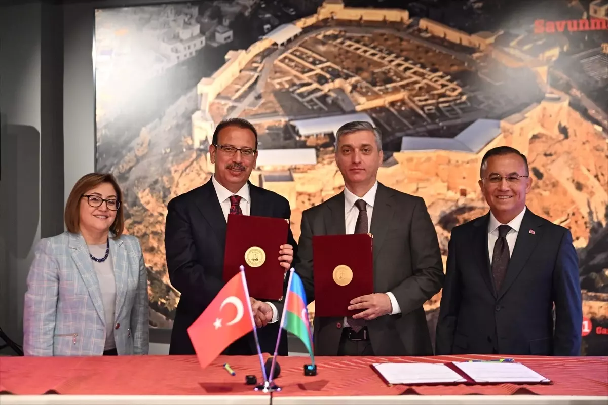 Gaziantep'te Sayıştay ve Azerbaycan Hesaplama Palatası Arasında İş Birliği Protokolü İmzalandı