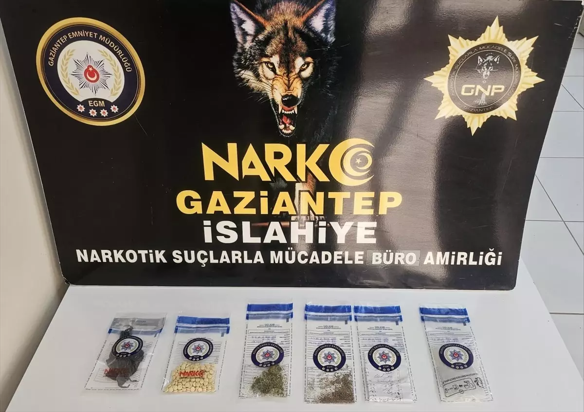 Gaziantep'te Uyuşturucu Operasyonunda 4 Zanlı Tutuklandı