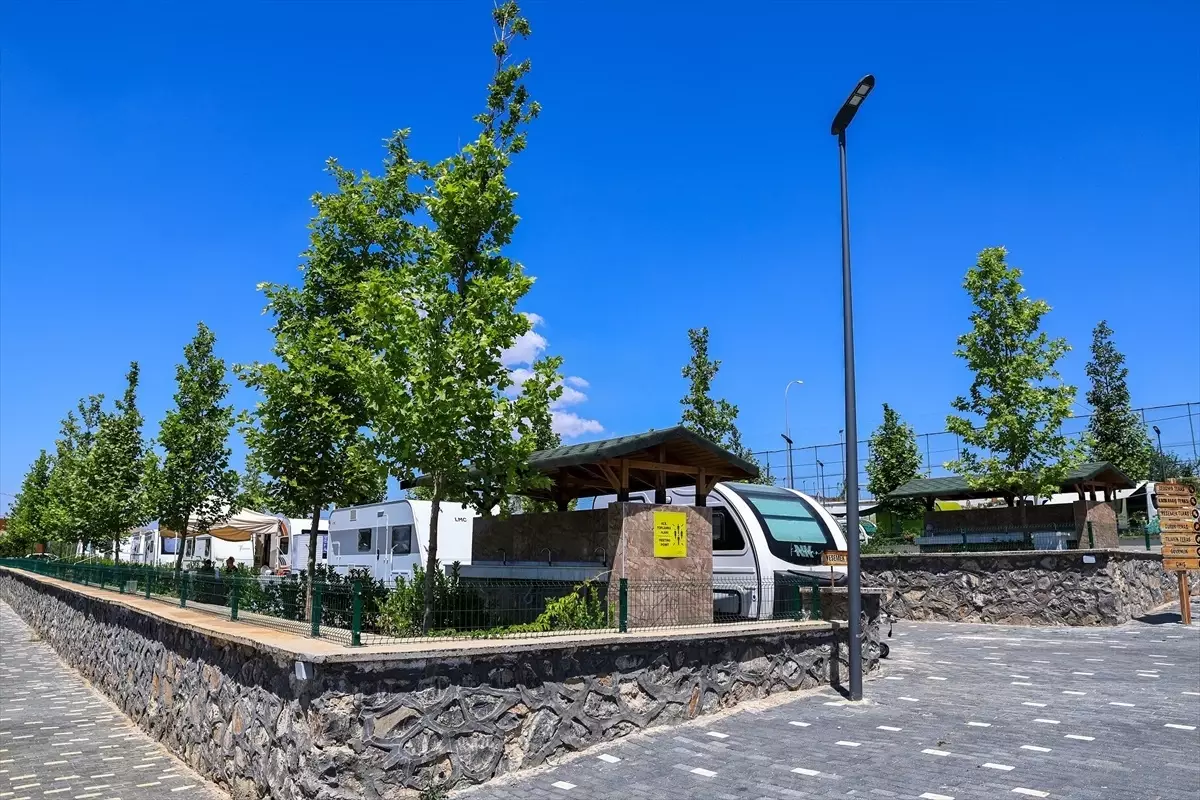 Aleben Karavan Park'ta 20 Bin 265 Kişi Konakladı