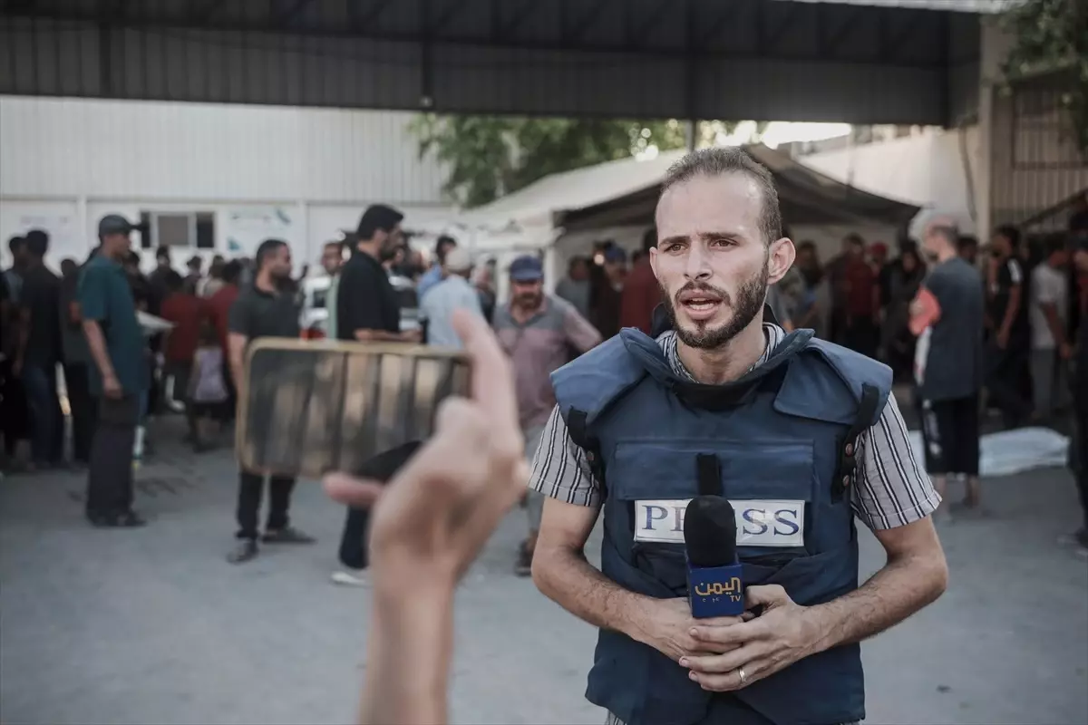 Gazeteci Vedi Ebu Suud'dan Gazze'de Açlık Grevi: 'Çocuklar Açlıktan Ölüyor'