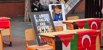 Filistinli Çocuklar İçin Boş Sıralarla Anma Etkinliği