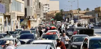 Mağrip Direniş Konvoyu Misrata'ya Yola Çıktı