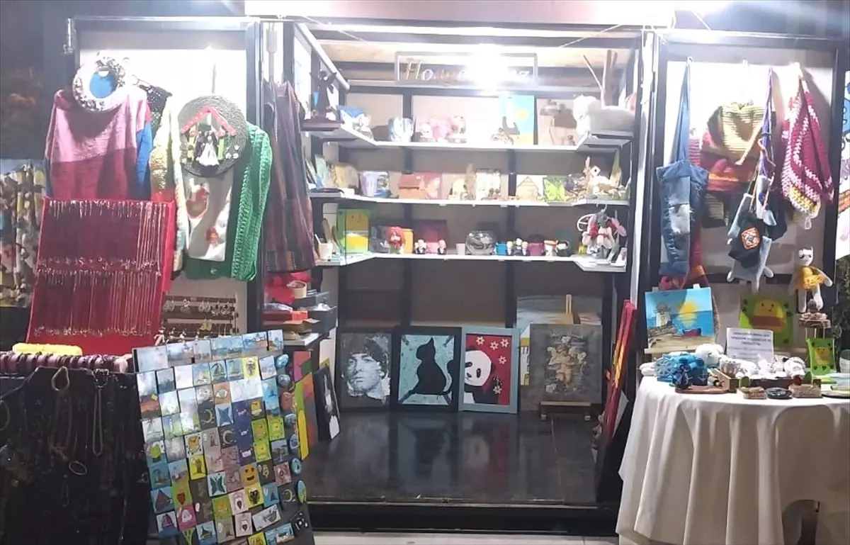 Gelibolu Özel Bakım Merkezinde El Emeği Ürün Sergisi