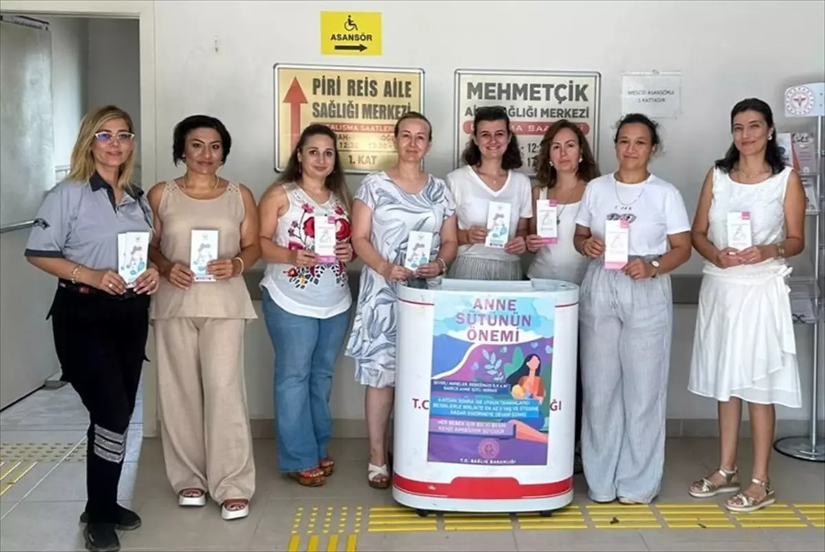 Gelibolu'da Anne Adaylarına Emzirme Eğitimi