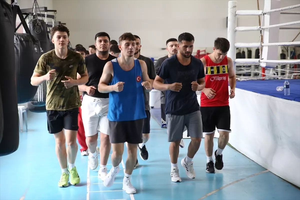 Genç Erkek Boks Milli Takımı Avrupa Şampiyonası'na Kastamonu'da Hazırlanıyor