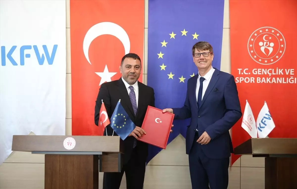 AB ve Türkiye İşbirliği ile Suriyeli Gençler için Spor Tesisleri Yapılacak