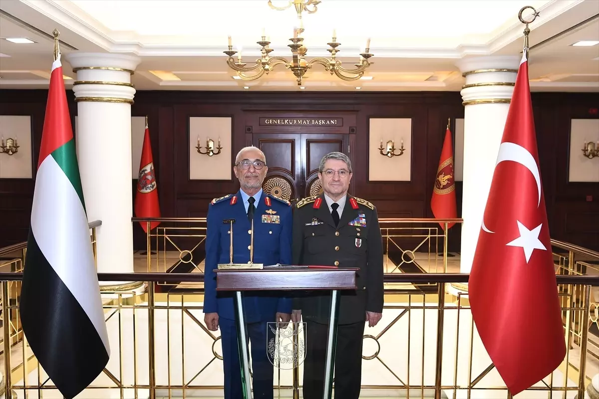 BAE Genelkurmay Başkanı Türkiye'de