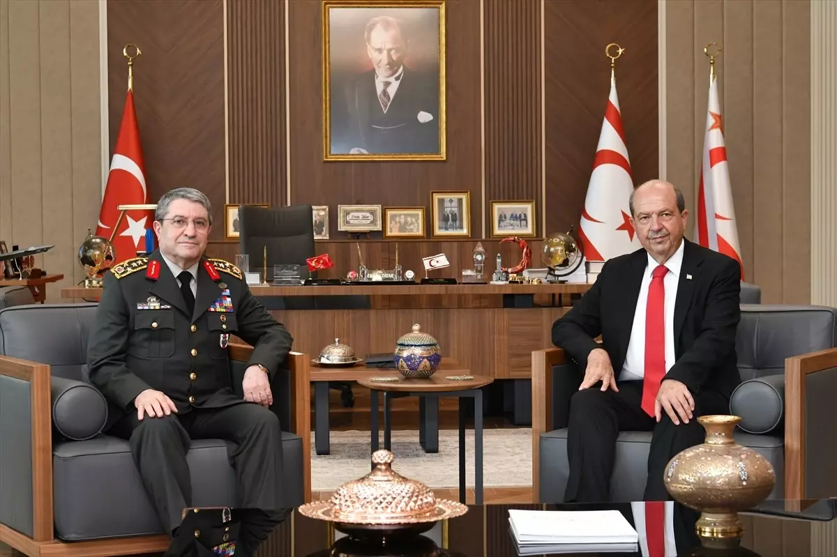 Genelkurmay Başkanı Orgeneral Bayraktaroğlu, ilk yurt dışı ziyaretini KKTC'ye yaptı