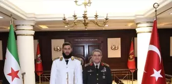 Suriye Deniz Kuvvetleri Komutanı Türkiye'de Kabul Edildi