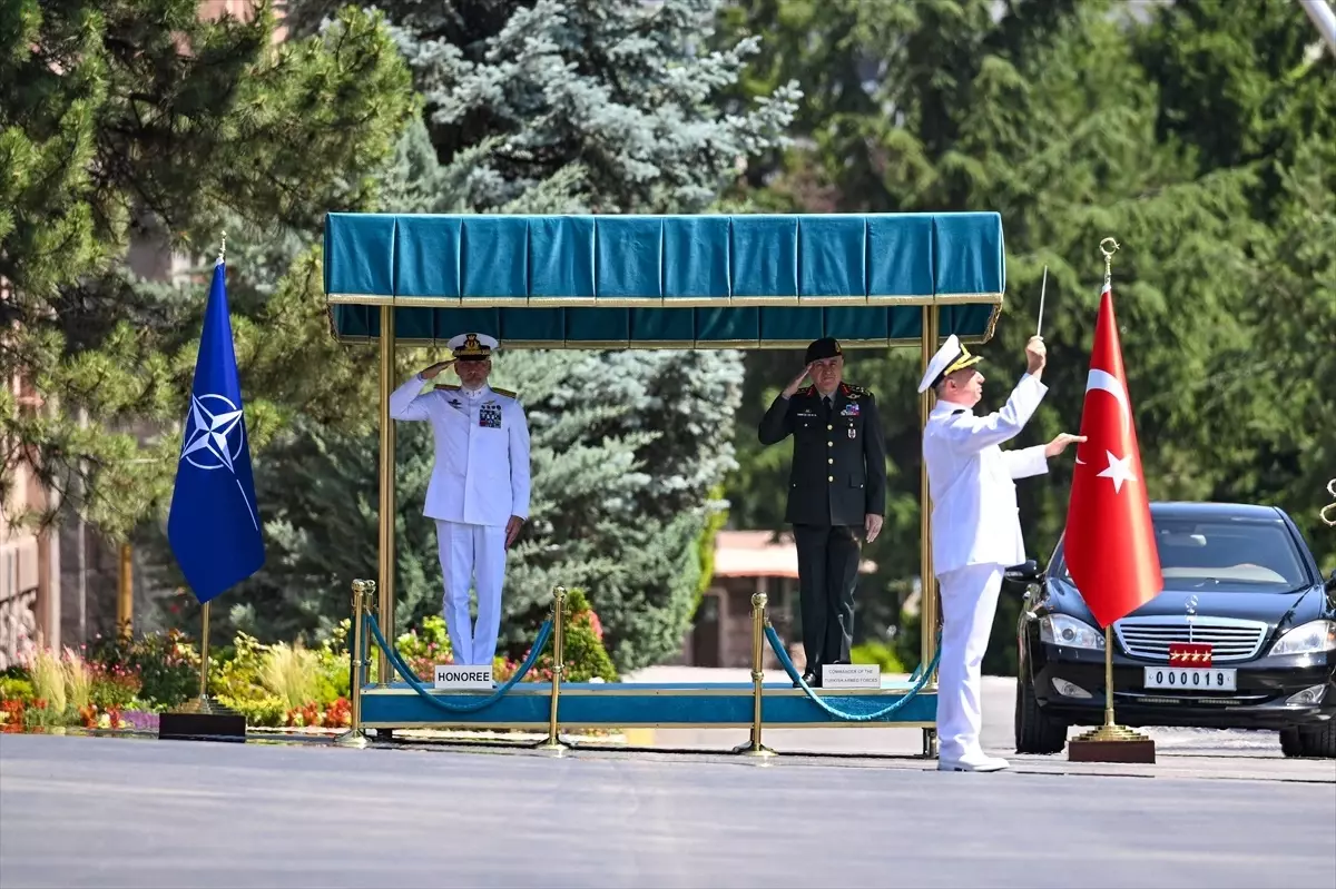 Genelkurmay Başkanı Gürak, NATO Askeri Komite Başkanı Dragone ile Görüştü