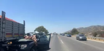 Aydın'da Otomobil Tıra Çarptı: Bir Yaralı