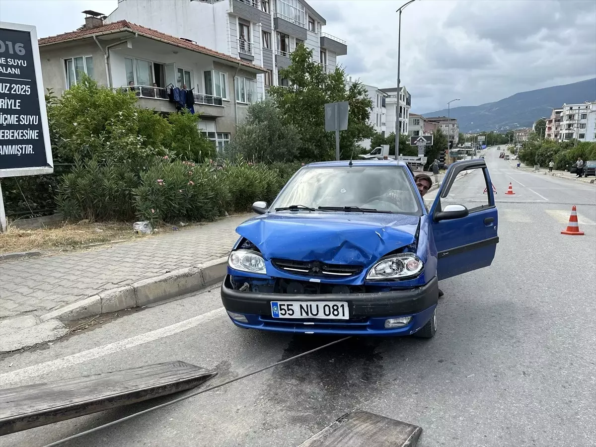 Sinop'un Gerze İlçesinde Trafik Kazası: 1 Yaralı