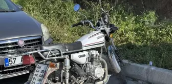 Sinop'ta Otomobil ile Motosiklet Çarpıştı: Bir Yaralı