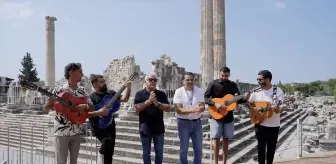 Gipsy Kings, Didim'deki Apollon Tapınağı'nda Klip Çekti