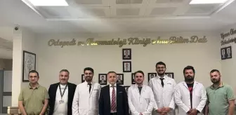 Giresun Üniversitesi Hastanesi'nden Avrupa Ortopedi Sınavında Başarı