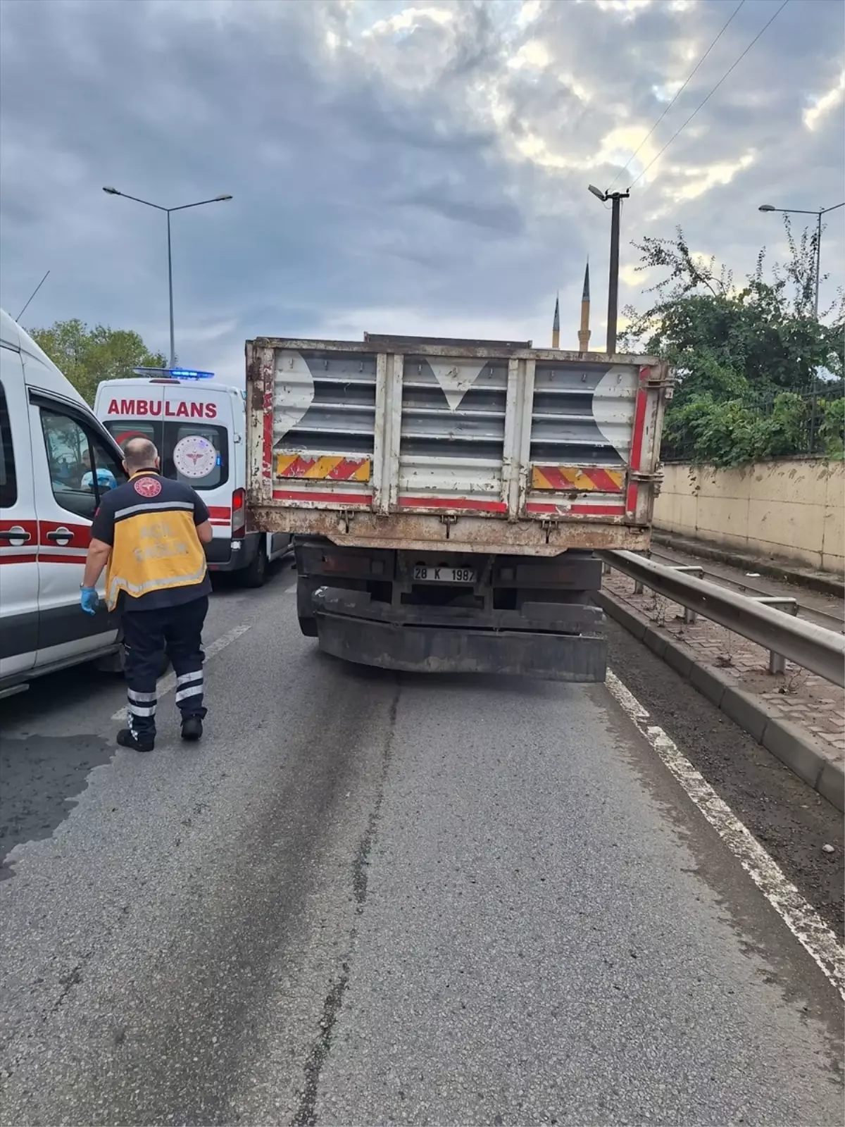 Giresun Bulancak'ta Trafik Kazası: 1 Ölü, 1 Yaralı