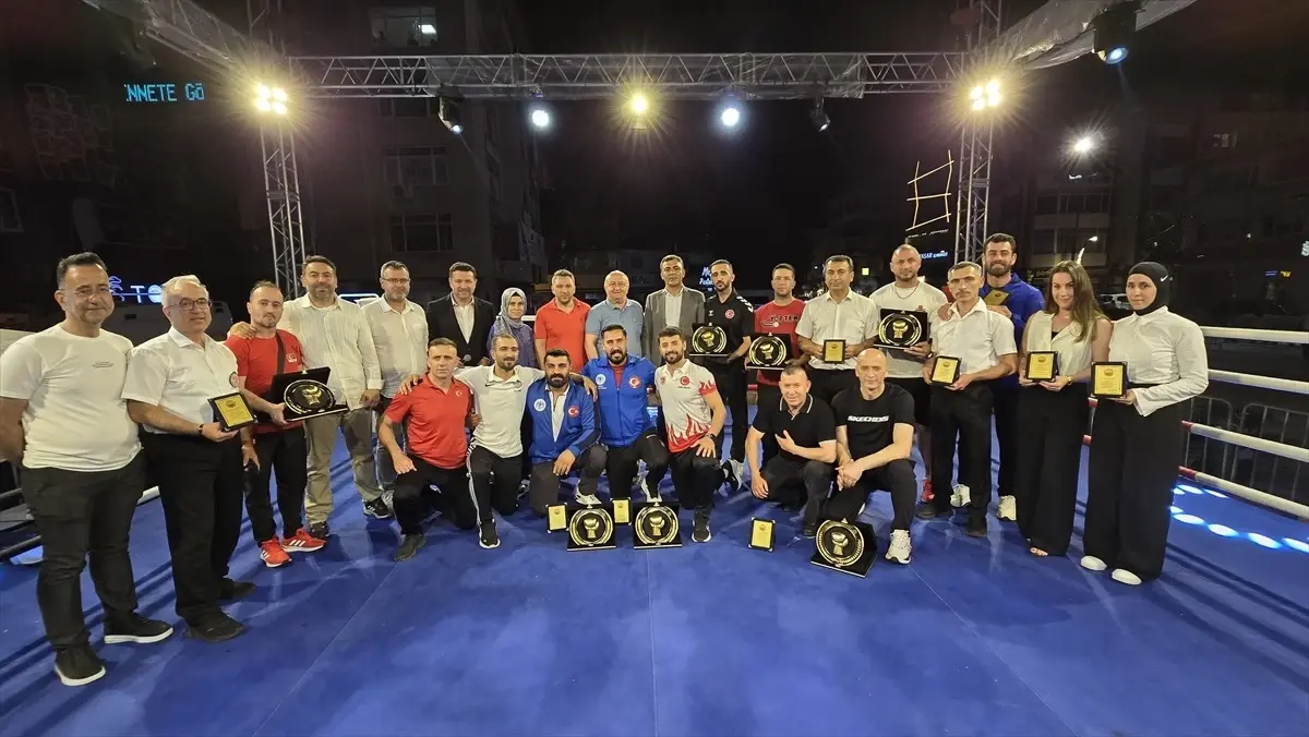 Giresun'da Kick Boks Turnuvası Coşkusu