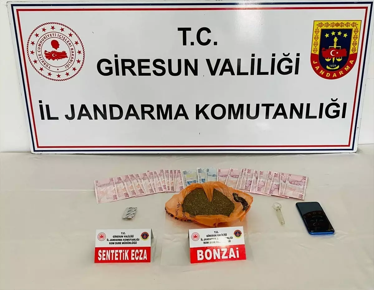 Giresun'da Uyuşturucu Operasyonunda Bir Tutuklama