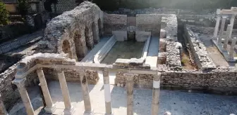 Stratonikeia Antik Kenti'nde 1900 Yıl Aradan Sonra Havuz Suya Kavuştu