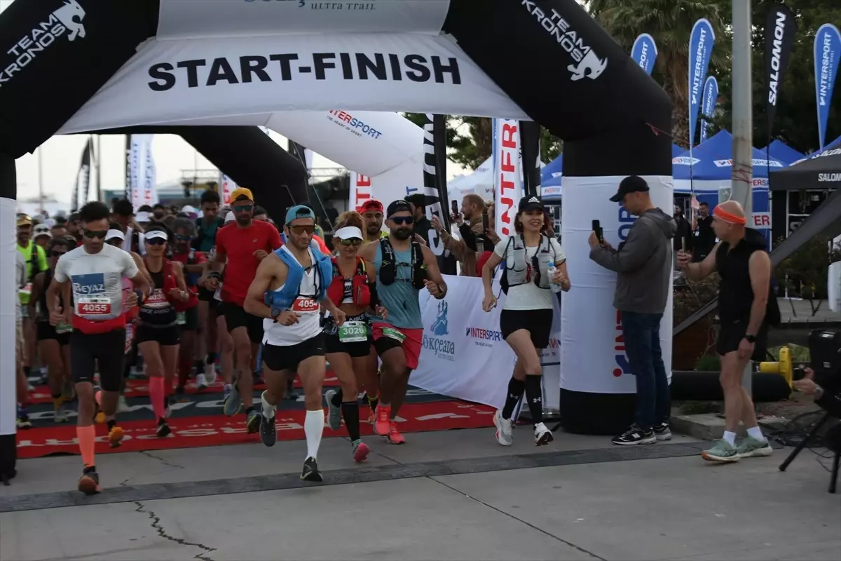 Gökçeada Ultra Trail, 900 Sporcunun Katılımıyla Gerçekleşti