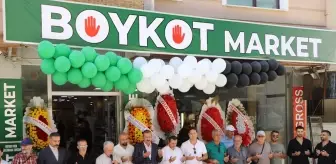 Gölbaşı'nda Yerli Ürünlere Destek: Boykot Market Açıldı