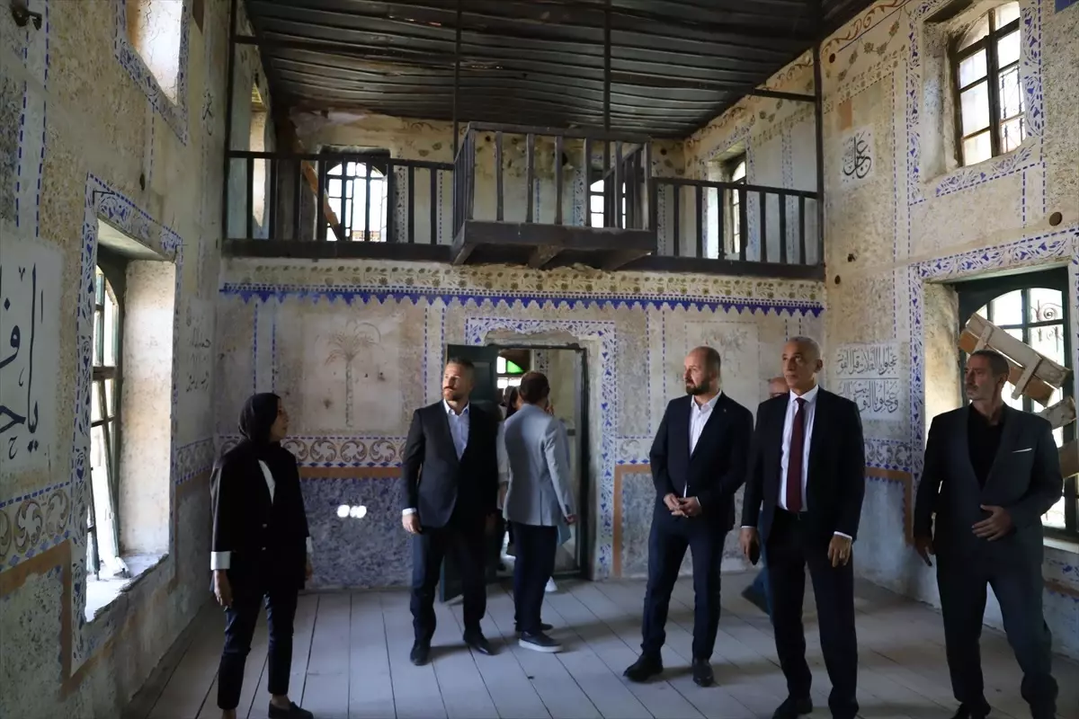 Yağlıpınar Eski Cami'nde Restorasyon Çalışmaları Başladı