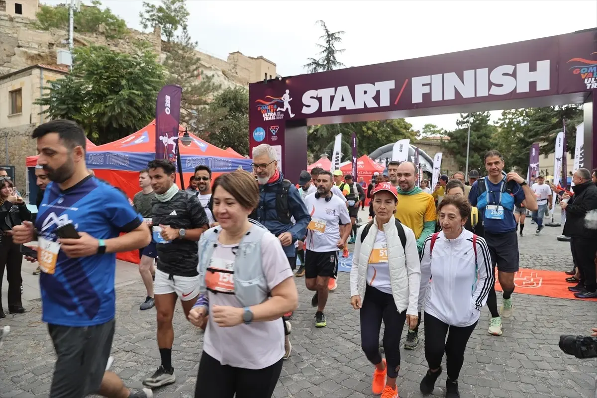 Gomeda Ultra Trail Koşusu Nevşehir'de Başladı
