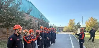 Van'da Arama Kurtarma Teknikerlerine Eğitim Verildi