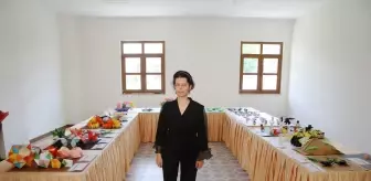 Görme Engelli Müzik Öğretmeni İlk Origami Sergisini Açtı