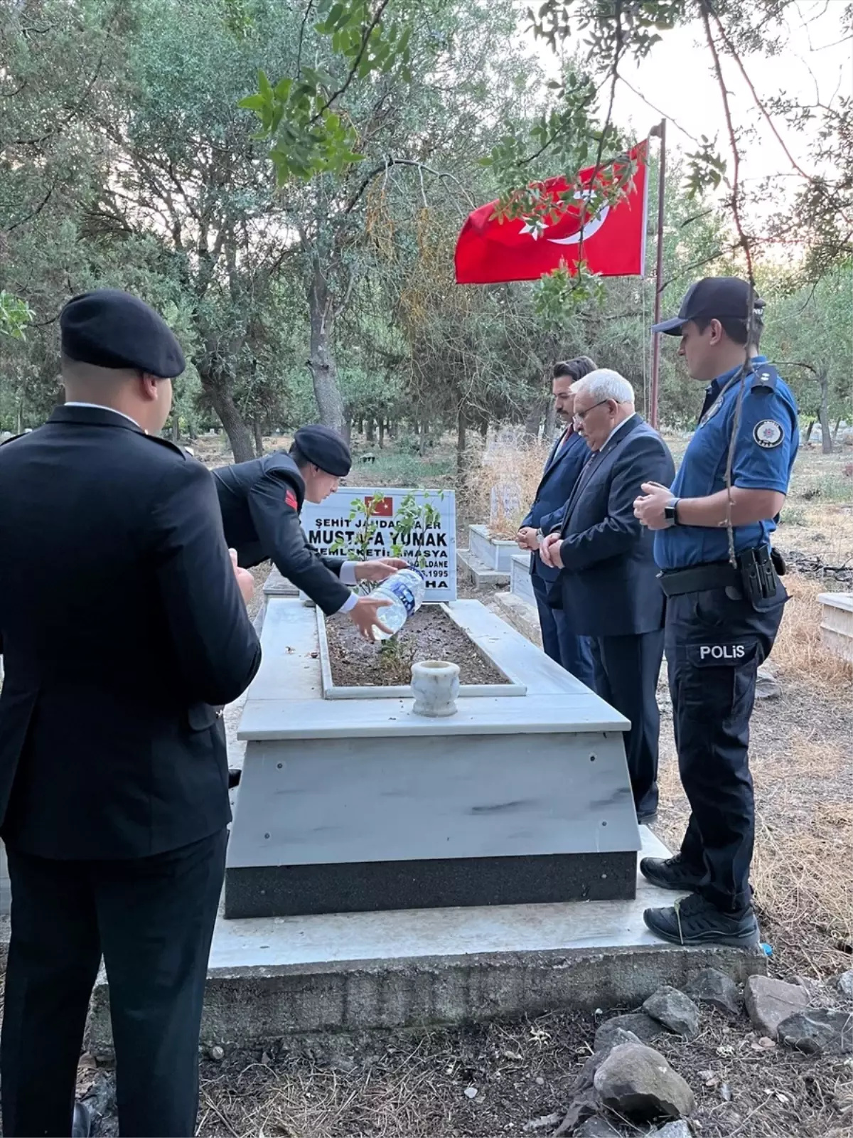 Göynücek'te 15 Temmuz şehitleri dualarla anıldı