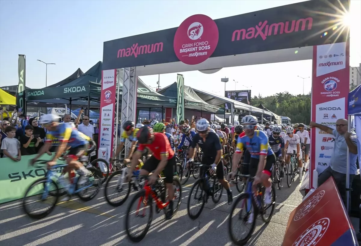 Gran Fondo Başkent Amatör Yol Bisikleti Yarışı Ankara'da Gerçekleşti