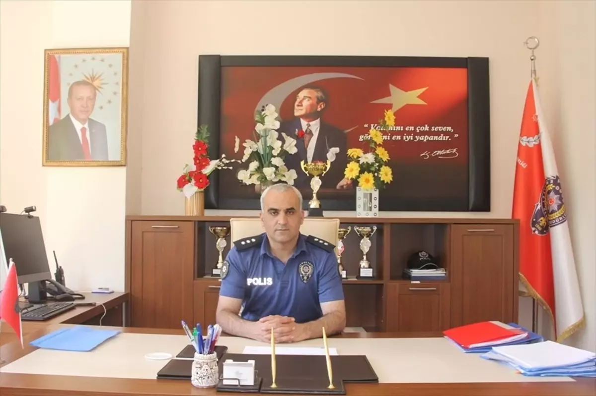 Yeni İlçe Emniyet Amiri Başkomiser Birkan Erden Göreve Başladı