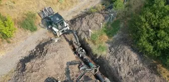 Güdül'de Su Dağıtım Hattındaki Arıza İçin Çalışmalar Başladı