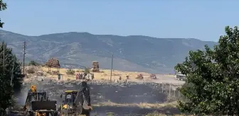 Güdül'de Tarım Arazisinde Yangın Kontrol Altına Alındı